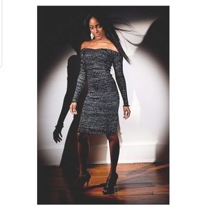 NEW KD Dance Ballet Neck Knit Dress M